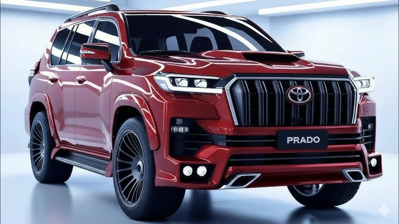 toyota prado 2026, land cruiser prado hybrid, toyota suv 2026, prado hybrid engine, prado fuel tank 110l, luxury suv, off road suv, toyota prado features, premium suv, suv news
